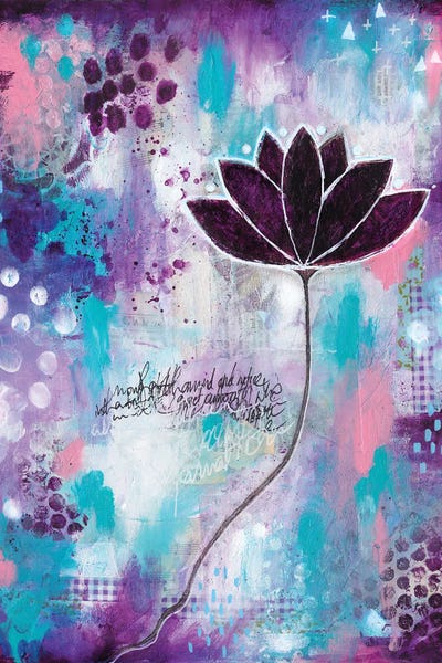 Lotuses: No Mud No Lotus by Tamara Laporte