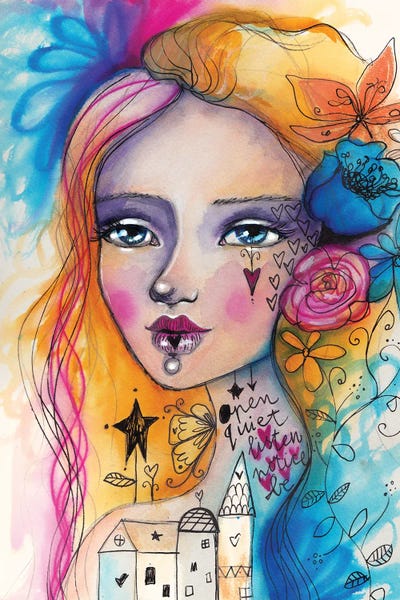 Notice by Tamara Laporte canvas print