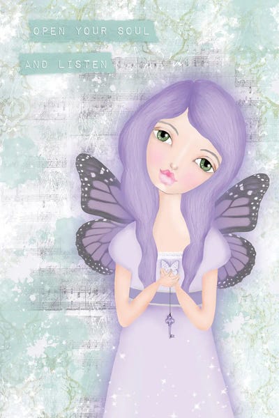 Open Your Soul by Tamara Laporte framed canvas print