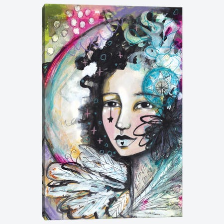 Out Of Magic She Rises Canvas Print #LPR139} by Tamara Laporte Canvas Art