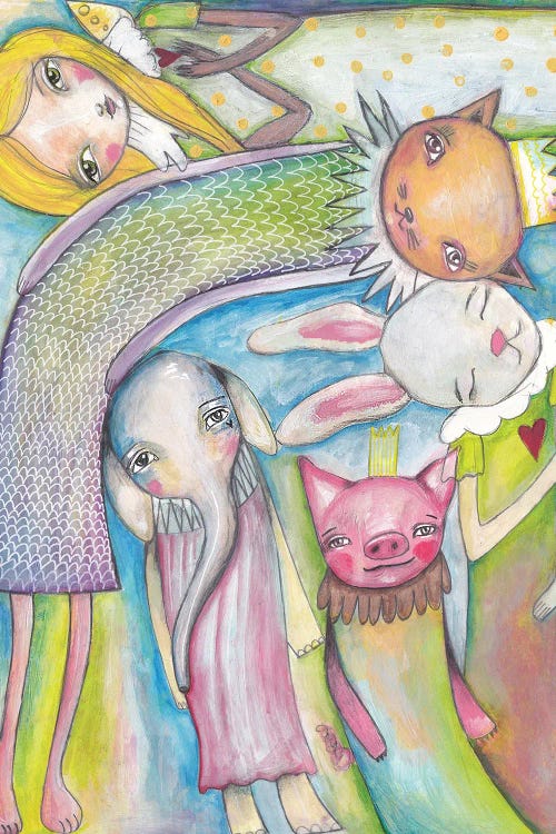 Animals Friends by Tamara Laporte wall art