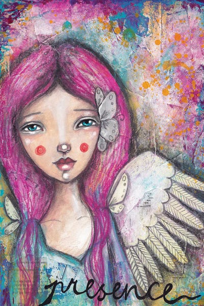 Presence by Tamara Laporte framed canvas print