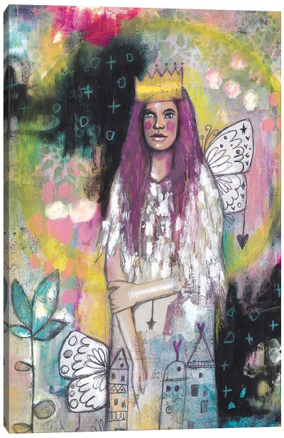 Queen Of Herself Canvas Art Print - Tamara Laporte