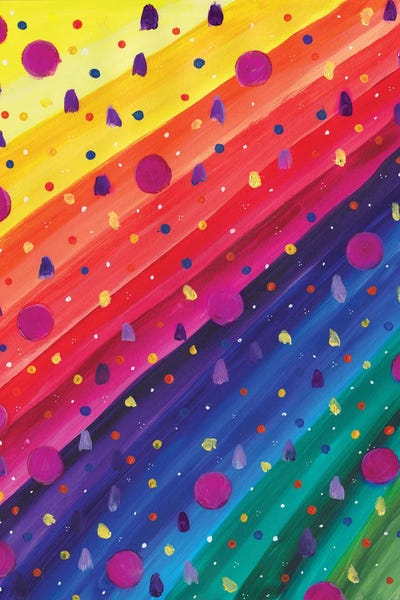 Rainbows: Rainbow Confetti by Tamara Laporte