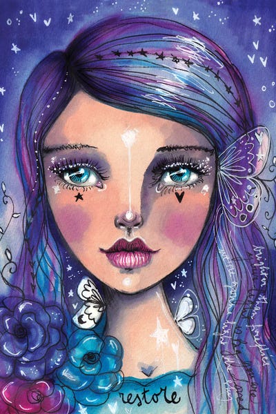 Butterflies and Flowers: Restore by Tamara Laporte