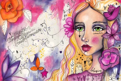 She Blooms II by Tamara Laporte canvas print