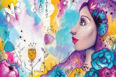 She Blooms III by Tamara Laporte canvas print