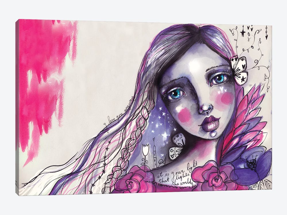 She Blooms IV by Tamara Laporte 1-piece Canvas Art