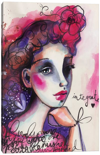 She Blooms VI Canvas Art Print - Tamara Laporte