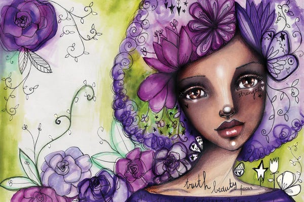 Butterflies and Flowers: She Blooms -Focus by Tamara Laporte