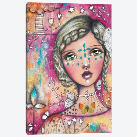 Star Girl II Canvas Print #LPR194} by Tamara Laporte Canvas Print