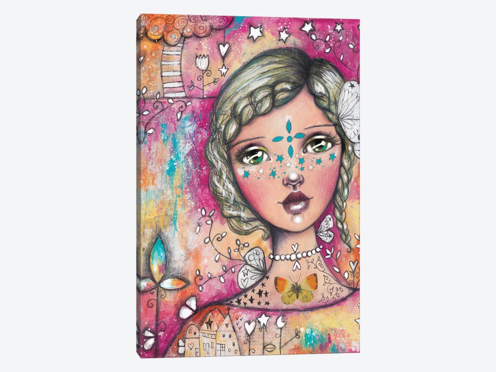 Star Girl II by Tamara Laporte 1-piece Canvas Artwork