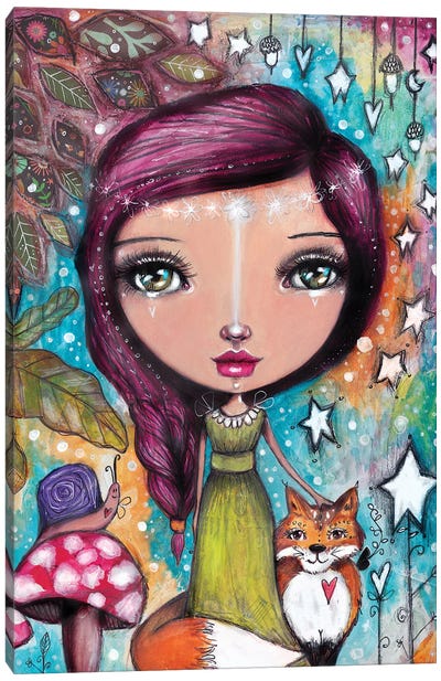 Autumn Fairy II Canvas Art Print - Tamara Laporte