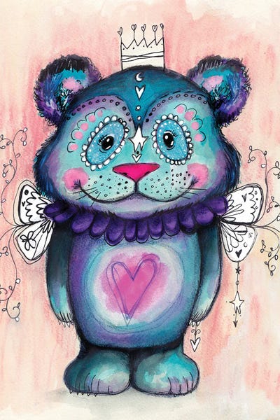 Sweet Bear II by Tamara Laporte canvas print