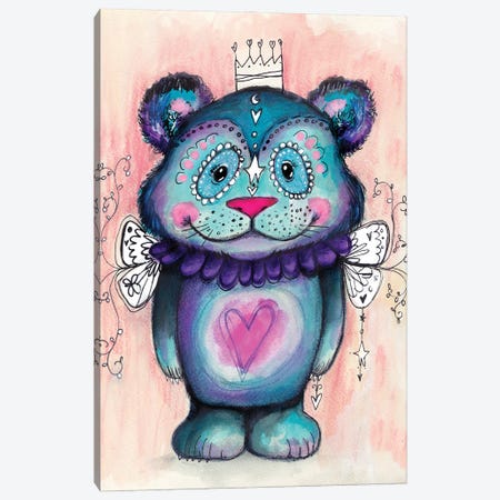 Sweet Bear II Canvas Print #LPR207} by Tamara Laporte Canvas Print