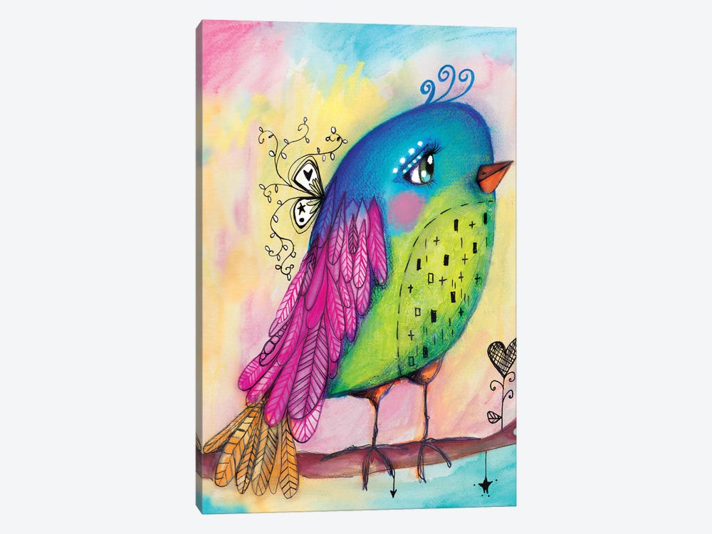 Sweet Bird by Tamara Laporte 1-piece Canvas Art Print