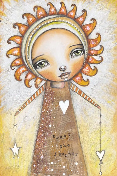 Kids Inspirational Art: The Beacon Of Light by Tamara Laporte