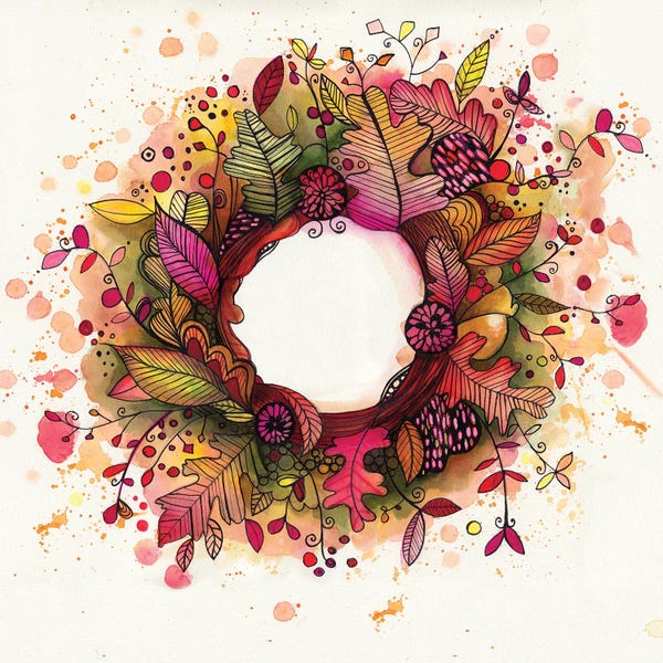 Autumn Wreath I