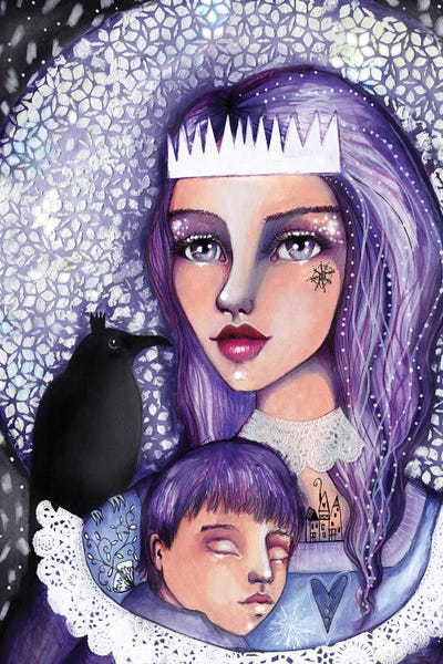 The Snow Queen by Tamara Laporte canvas print