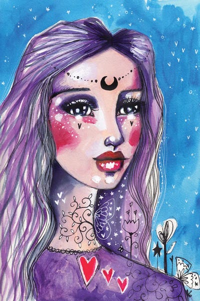 The Universe Speaks by Tamara Laporte canvas print