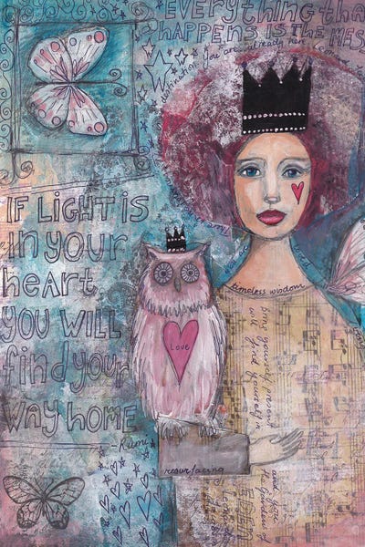 Timeless Wisdom by Tamara Laporte canvas print