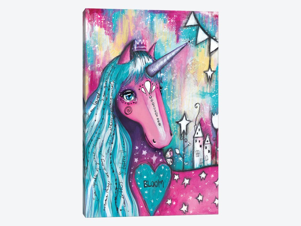 Unicorn Love by Tamara Laporte 1-piece Art Print