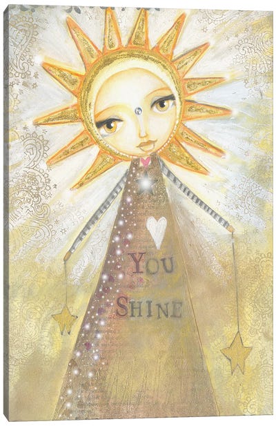 You Shine Canvas Art Print - Tamara Laporte