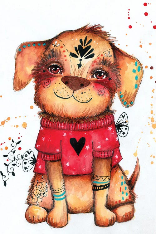 Man's Best Friend by Tamara Laporte wall art