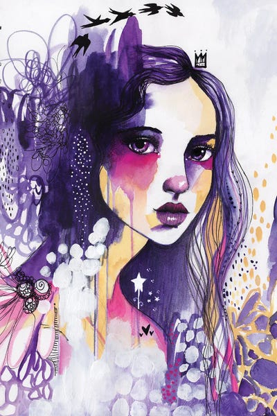 Dreamscaping by Tamara Laporte framed canvas print