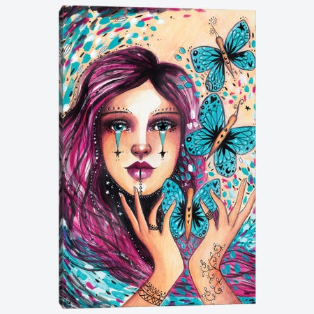 Queen Butterfly Canvas Print #LPR266} by Tamara Laporte Canvas Art Print