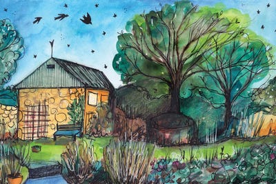 Barn Swallows by Tamara Laporte canvas print