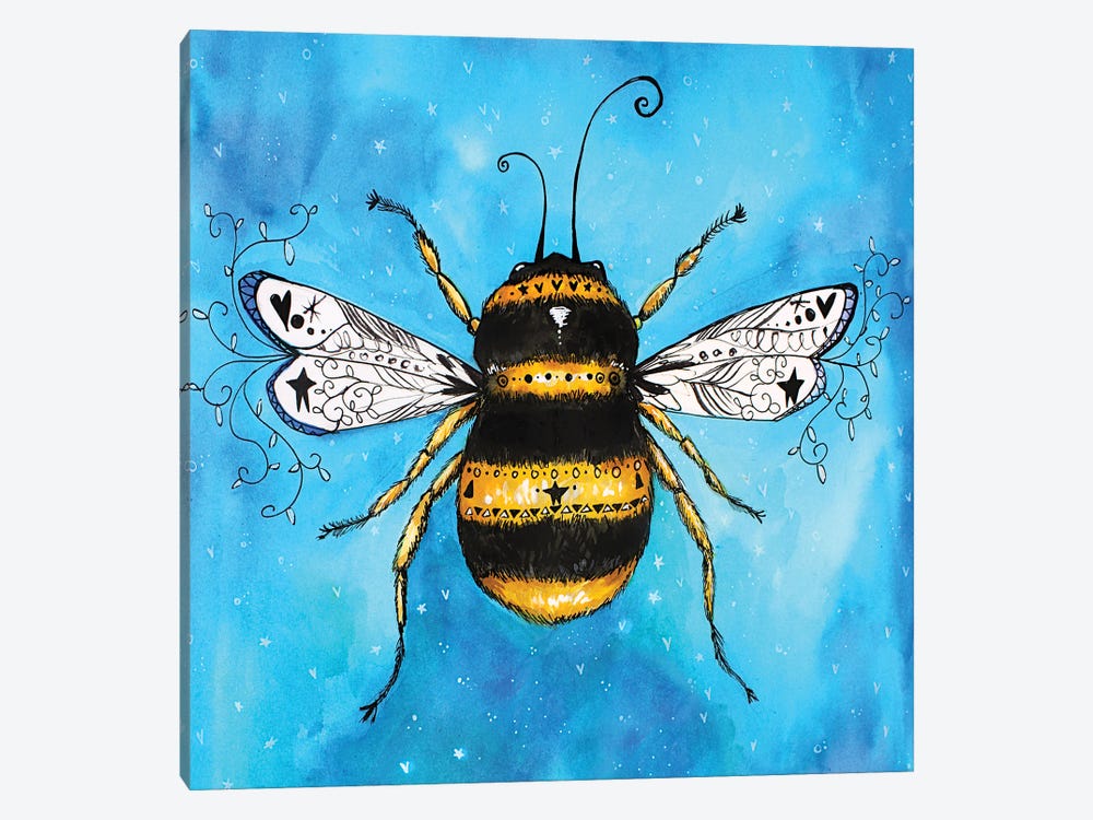 Beautiful Bumblebee by Tamara Laporte 1-piece Art Print