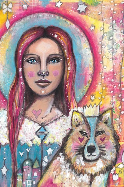 Bright Eyes by Tamara Laporte canvas print