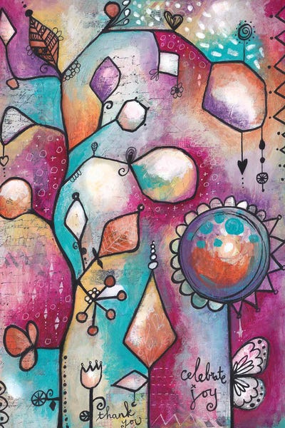 Celebrate Joy by Tamara Laporte canvas print