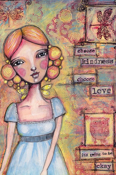 Choose Love by Tamara Laporte canvas print