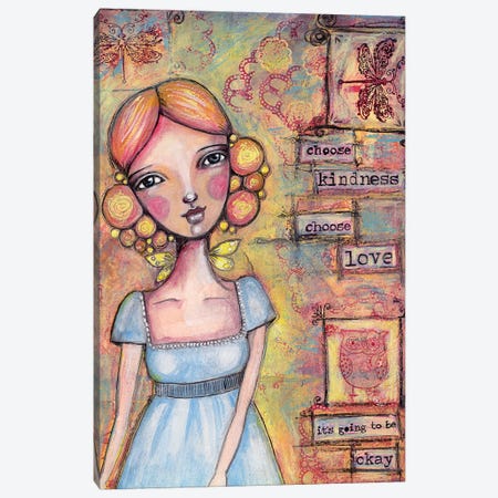 Choose Love Canvas Print #LPR46} by Tamara Laporte Canvas Art