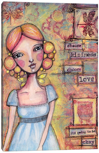 Choose Love Canvas Art Print - Tamara Laporte