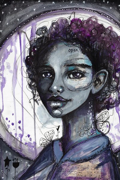 Darkness by Tamara Laporte canvas print