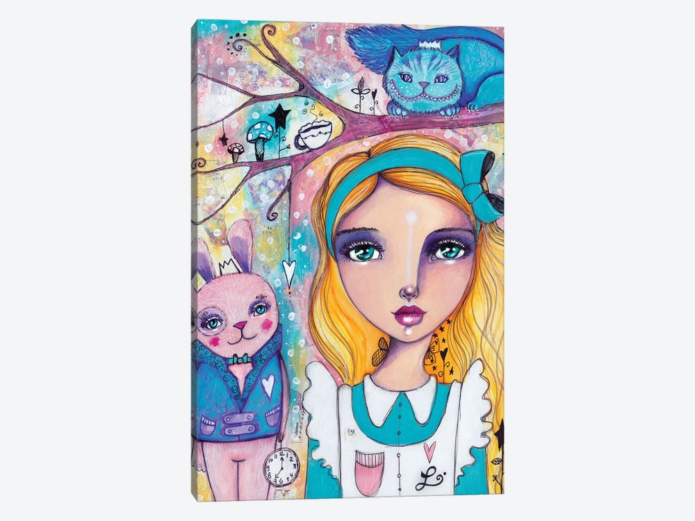 Alice In Wonderland by Tamara Laporte 1-piece Canvas Art