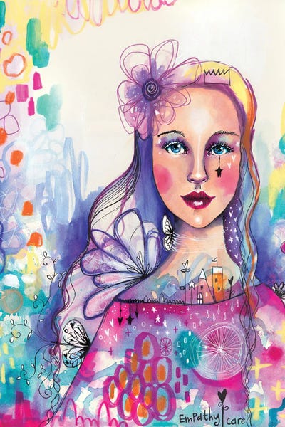 Butterflies and Flowers: Empathy Self by Tamara Laporte