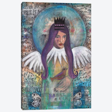 Essence Of Angel Canvas Print #LPR65} by Tamara Laporte Canvas Art