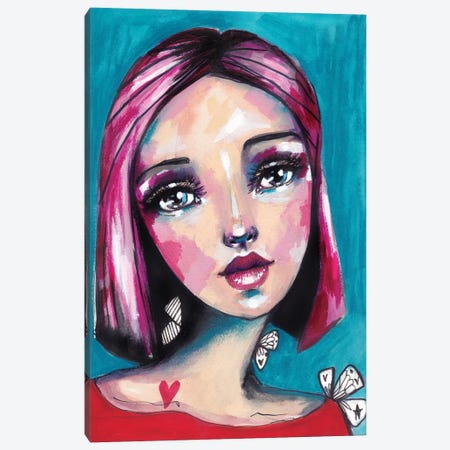 Girl Canvas Print #LPR78} by Tamara Laporte Canvas Artwork