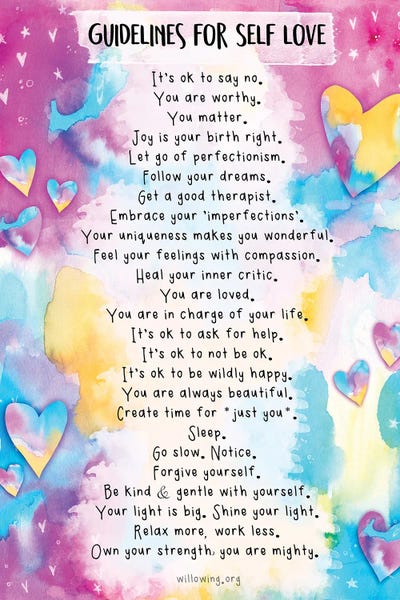 Hearts: Guidelines For Self-Love by Tamara Laporte