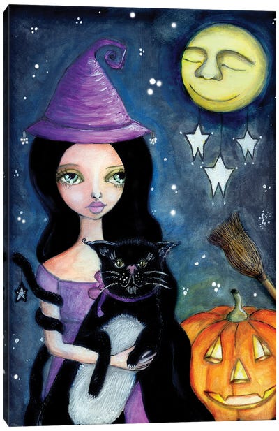 Halloween Canvas Art Print - Pumpkins