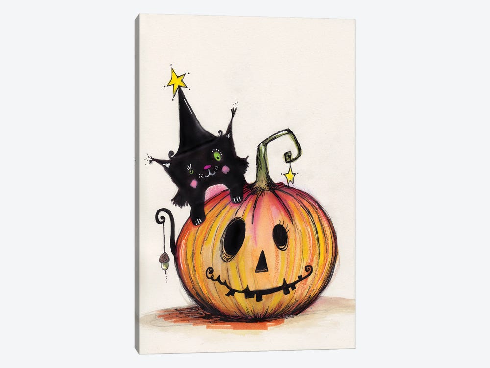 Happy Halloween by Tamara Laporte 1-piece Canvas Artwork