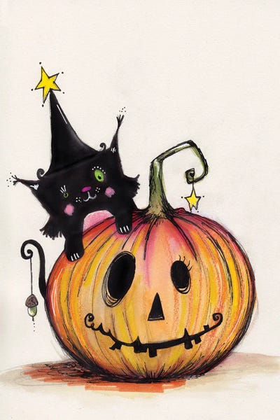 Pumpkins: Happy Halloween by Tamara Laporte