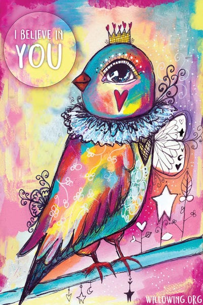 I Believe In You by Tamara Laporte canvas print