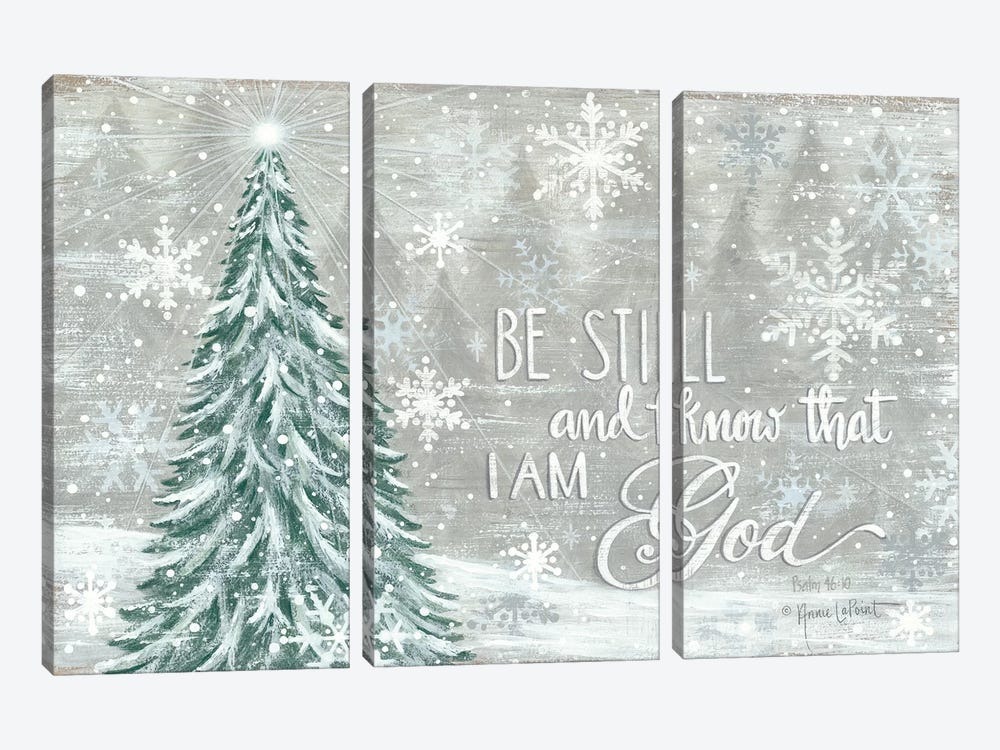 Be Still by Annie LaPoint 3-piece Canvas Print