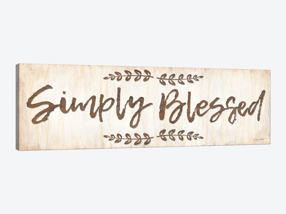 Simply Blessed by Annie LaPoint 1-piece Canvas Art Print