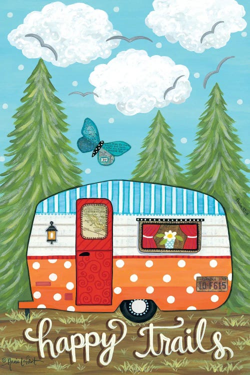 Happy Trails by Annie LaPoint wall art